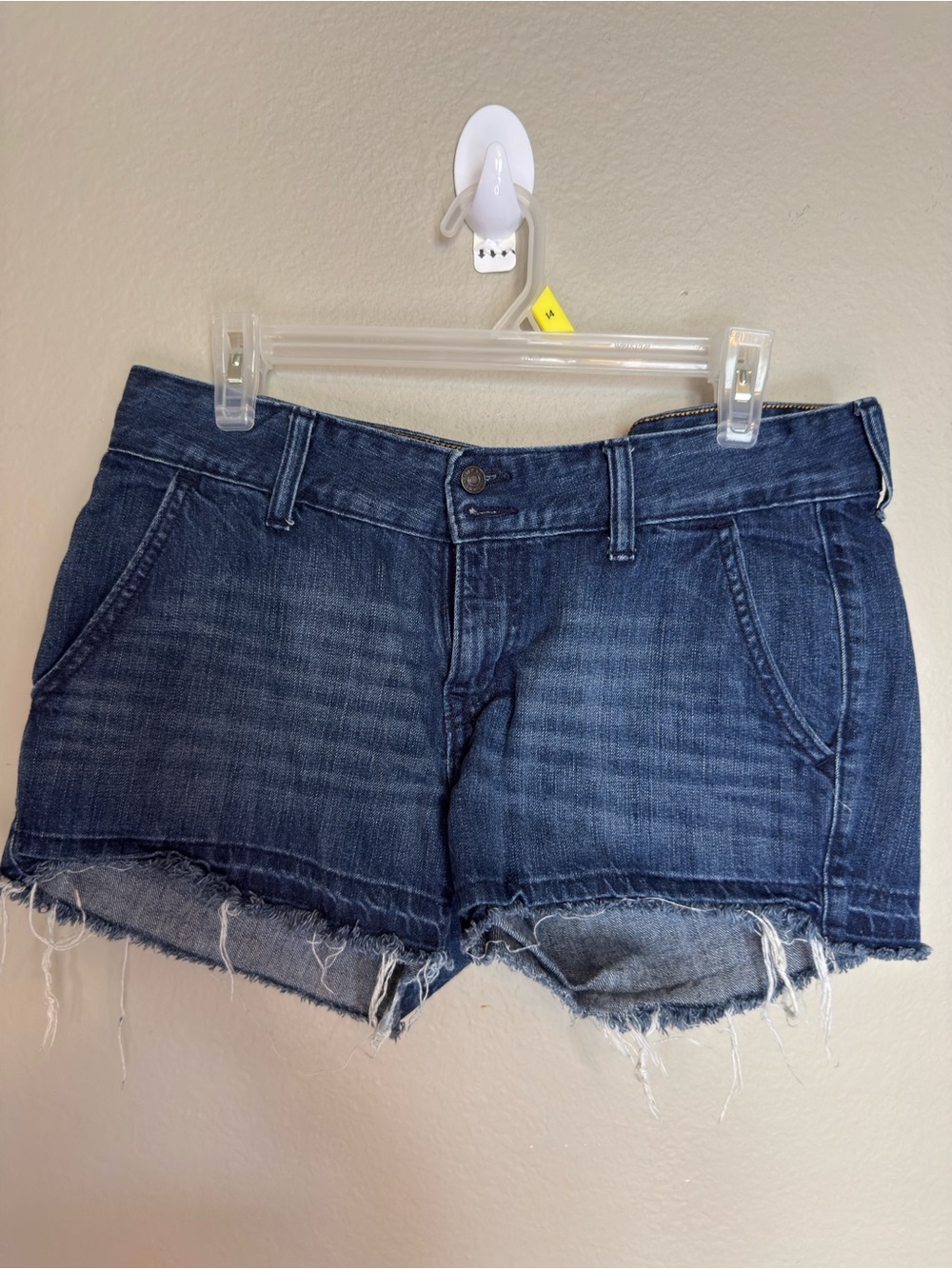 Old Navy Dark Blue Cutoff Denim Shorts